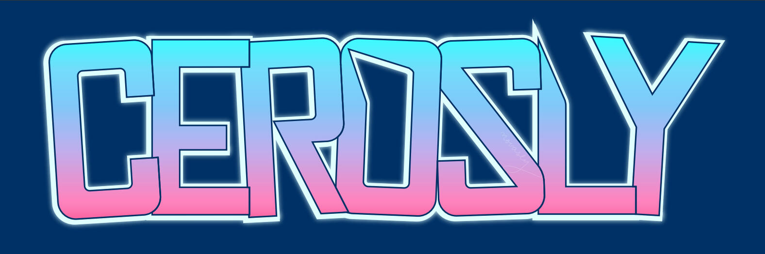 CER0SLY's logo for Twitch